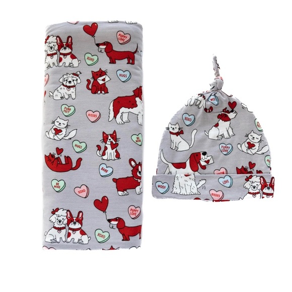 🐾❤️NIB LS Vday Swaddle❤️🐾 - Picture 2 of 3